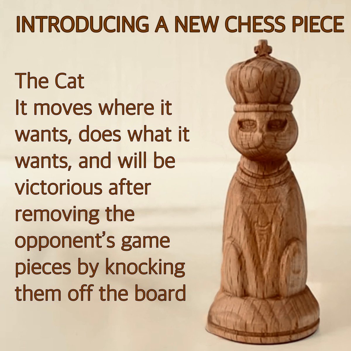 Hey <a href="/LouDPhillips/">Lou Diamond Phillips</a> .. do you have this new chess piece yet? If so, any pointers on how to defeat? 🤷🏻
I'm having purrr-oblems 😁