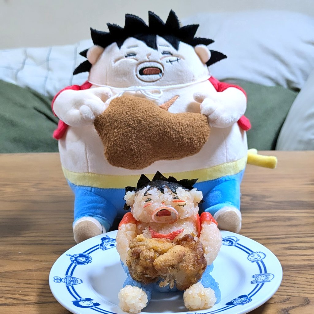 満腹ルフィ ぬいぐるみ 揚げ物キャンペーン ONE PIECE 揚げ物キャンペーン 7月1日よりセブンイレブンにて
