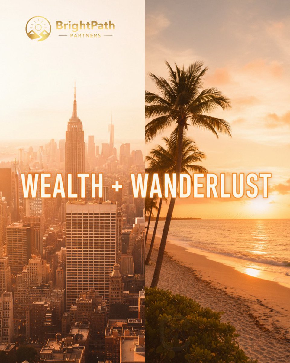 BrightPathPartn's tweet photo. “🌍 Wealth + wanderlust = freedom on your terms.

For some, wealth is money in the bank. For us, it’s experiences that last a lifetime: Vegas lights, Miami beaches, New York rooftops.

💡 If you could pick ONE destination to feel truly wealthy where would it be? Drop it below ⬇️

⚡ And if you’re a U.S. creator ready to build residual income streams through travel not just one-off brand deals we’re onboarding now with Aventi Travel The Netflix of Travel. DM me ‘BRIGHT PATH’ to get started.”

#WealthAndWanderlust #BrightPathPartners #CreatorsOfInfluence #TravelInfluencerUSA #ResidualIncome #NetflixOfTravel #AventiTravel #InfluenceIsEquity #BuildYourFreedom