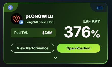 > Yet another project employs the <a href="/PeapodsFinance/">Peapods Finance</a> treasury strategy, turning idle tokens into liquidity and yield. 
> Bravo <a href="/WilderWorld/">Wilder World</a>, who's next?