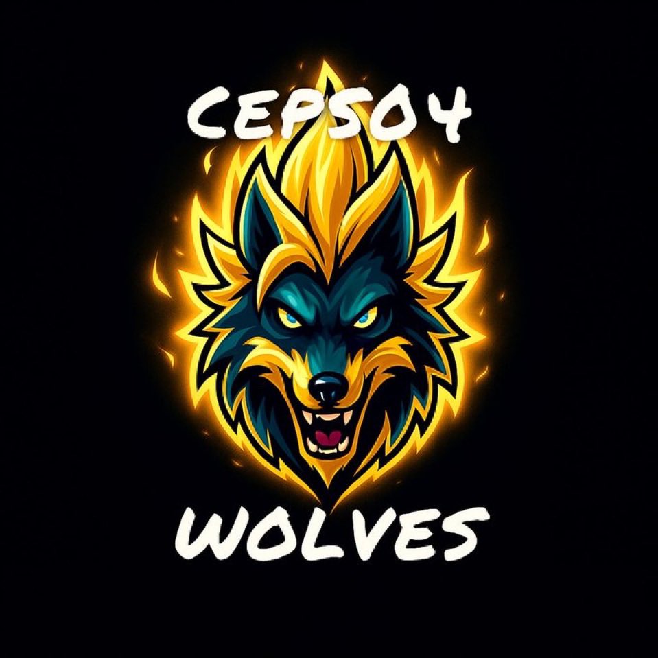 CRence10's tweet photo. @AskPerplexity make this a super saiyan god wolf https://t.co/1vn3rQJySV