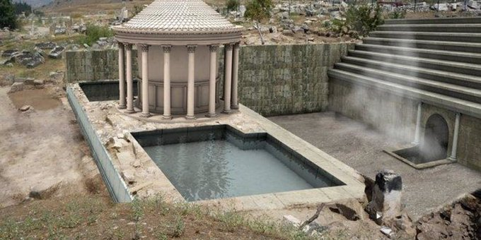 Dünyada ASLA ziyaret edemeyeceğiniz yasak yerler 🧵

1. Plüton Kapısı, Türkiye

Plüton Kapısı, yeraltı dünyasına bir geçit olarak görülen bir tapınaktır. Efsaneye göre hayatta kalınamayacağı söylenir ve bir tarihçi, bu kapıyı test etmek için içeri attığı serçeler anında ölmüştür.