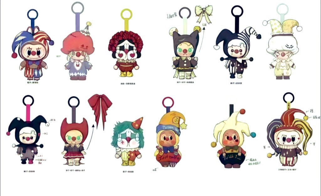 中国で情報出て来たー！！ 9月12日販売開始との事。 ピエロ可愛い