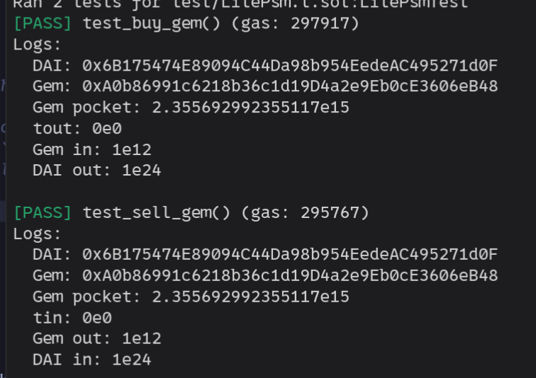 ProgrammerSmart's tweet image. Why use DEX when you can swap DAI/USDC 1 to 1 with MakerDAO DssLitePSM?
Currently 0% fee on swaps
Contract
etherscan.io/address/0xf6e7…
Code example
github.com/t4sk/notes/blo…
