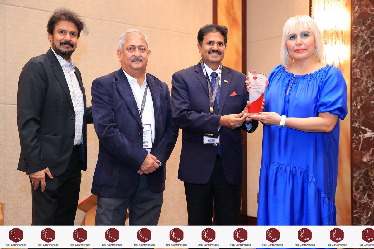 FuelsManagement's tweet photo. We are proud to present the Bitumen Industry Excellence Award for their outstanding support and contribution to the bitumen sector at the Rex Fuels Global Expo & Conference 2025. Thank you for your unwavering support and for being a key part of this incredible journey! #rexfuels https://t.co/MW2awS3d3n