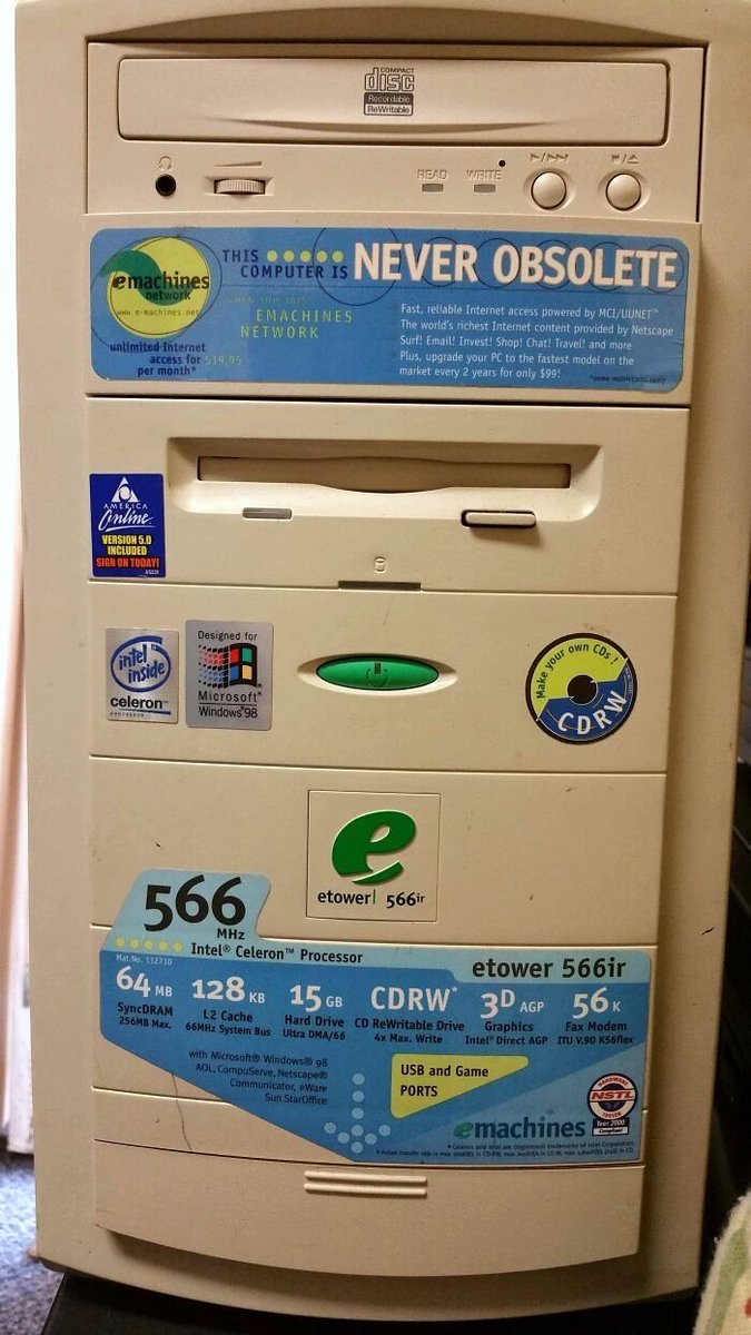 This computer is NEVER OBSOLETE.