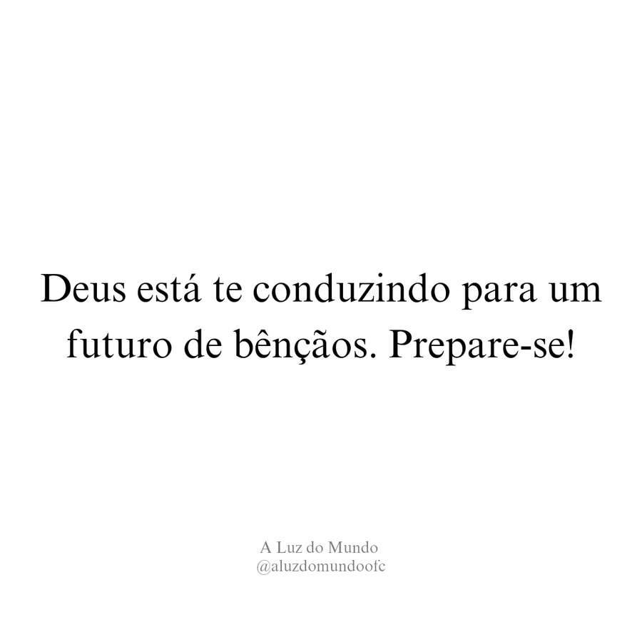 Você crê? Digite: AMÉM!