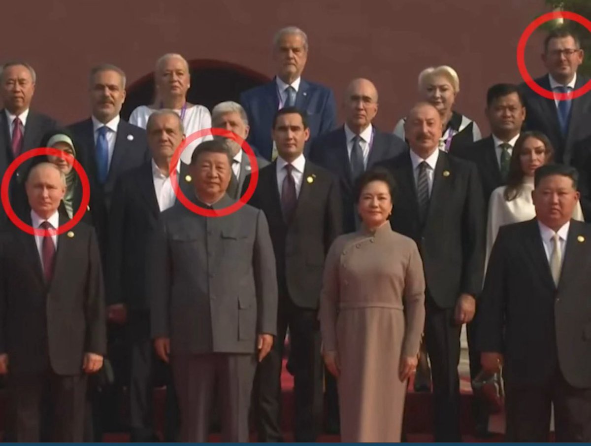 Disneyland for Dictators. He wouldn’t miss it for quids.