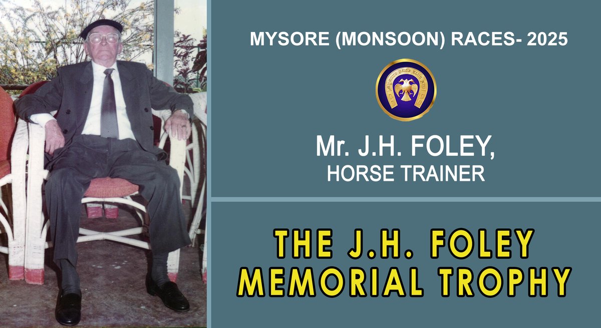 MYSORE (MONSOON) RACES 2025 Meeting 2nd day, Friday, 05 Sep 2025,First Race Starts at 2P.M. a card of 7 Races .The H H Sri Krishnaraja Wadiyar Memorial Trophy (Gr.3) Term Race / For Horses 4 Years Old and Over  is the feature event of the day to be run at 4 P.M.