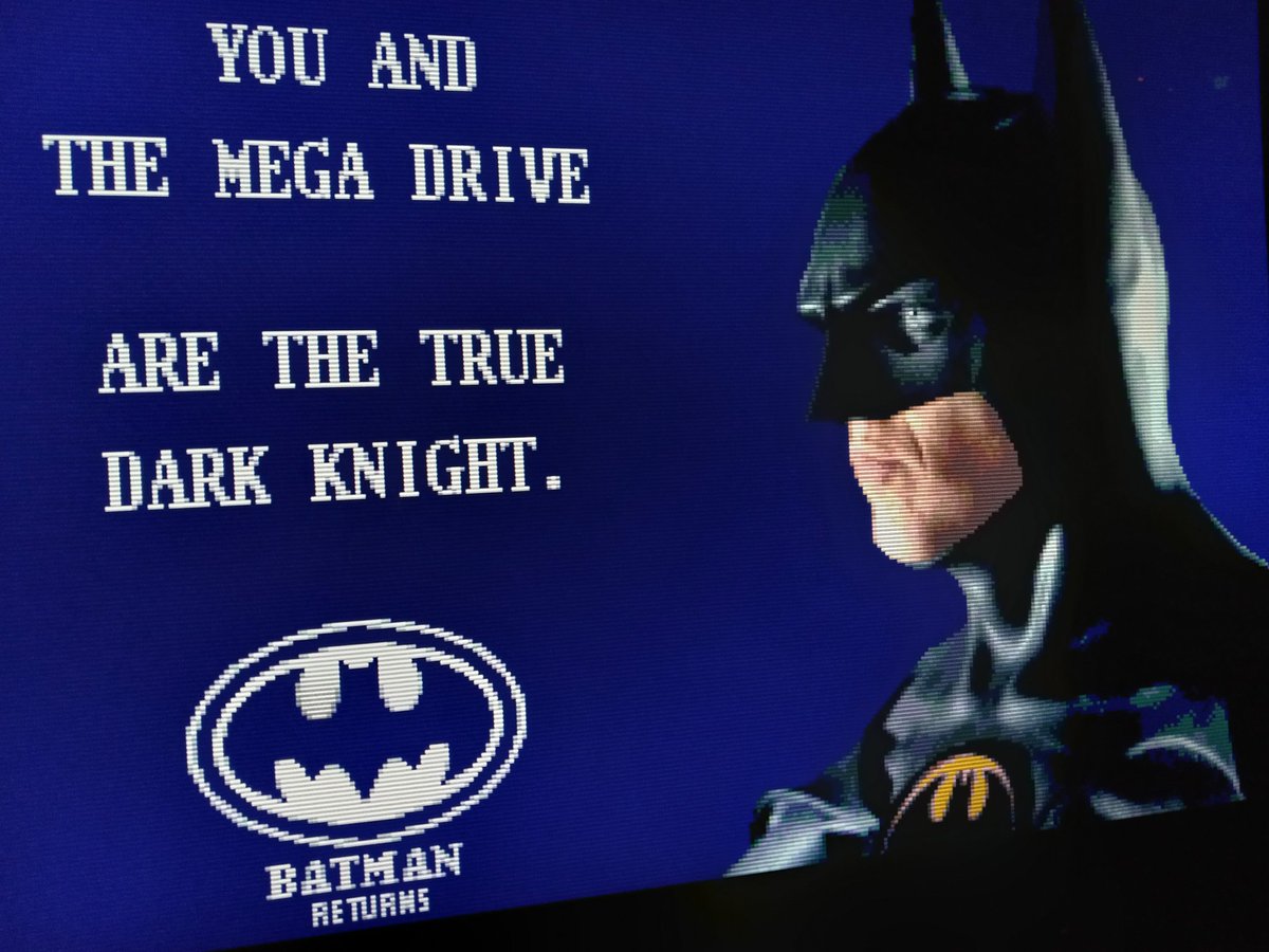 #MegaDrive #BatmanReturns Finally got around to playing the demo. Pretty impressive stuff. <a href="/GabrielPyron/">Pyron</a> pyronslair.itch.io/batman-returns…