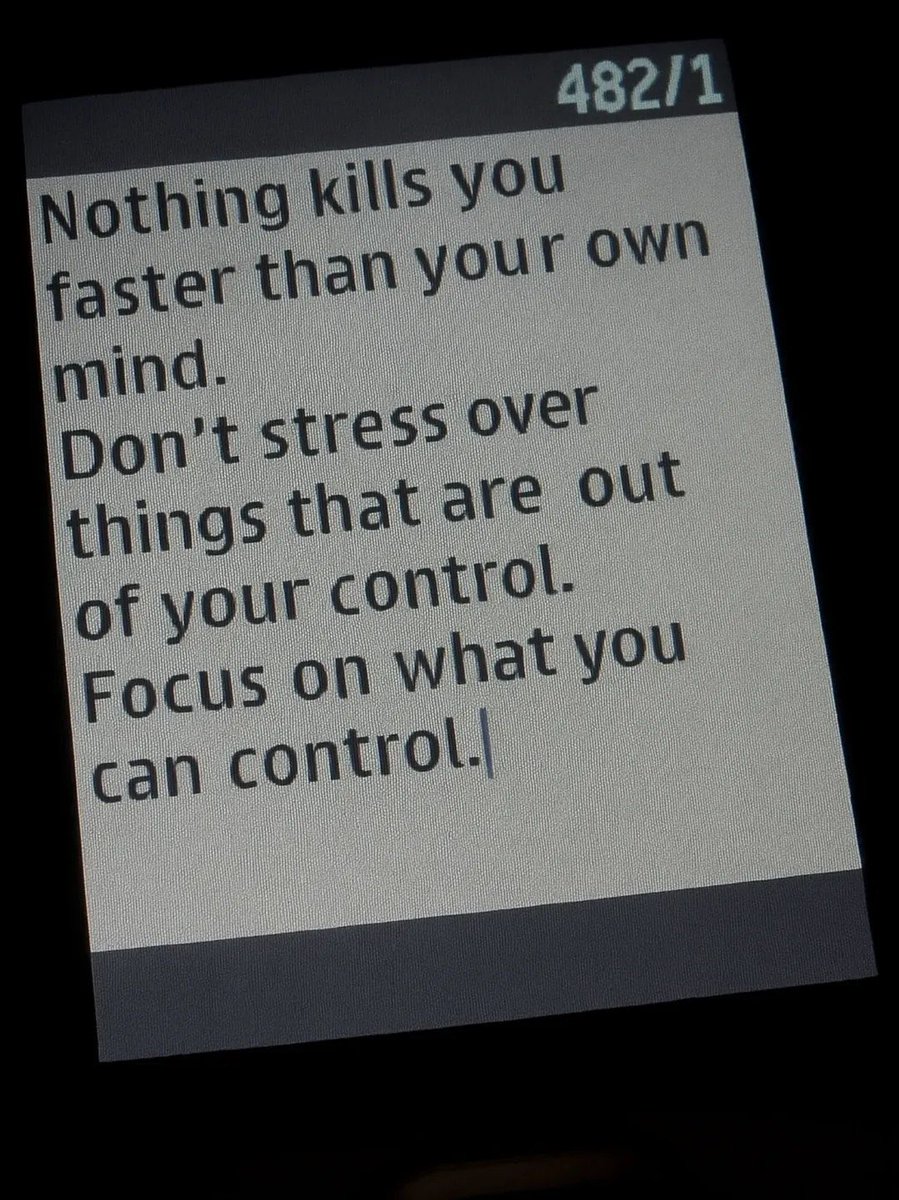 Get out of your own head…Live in the now…and peace will follow.