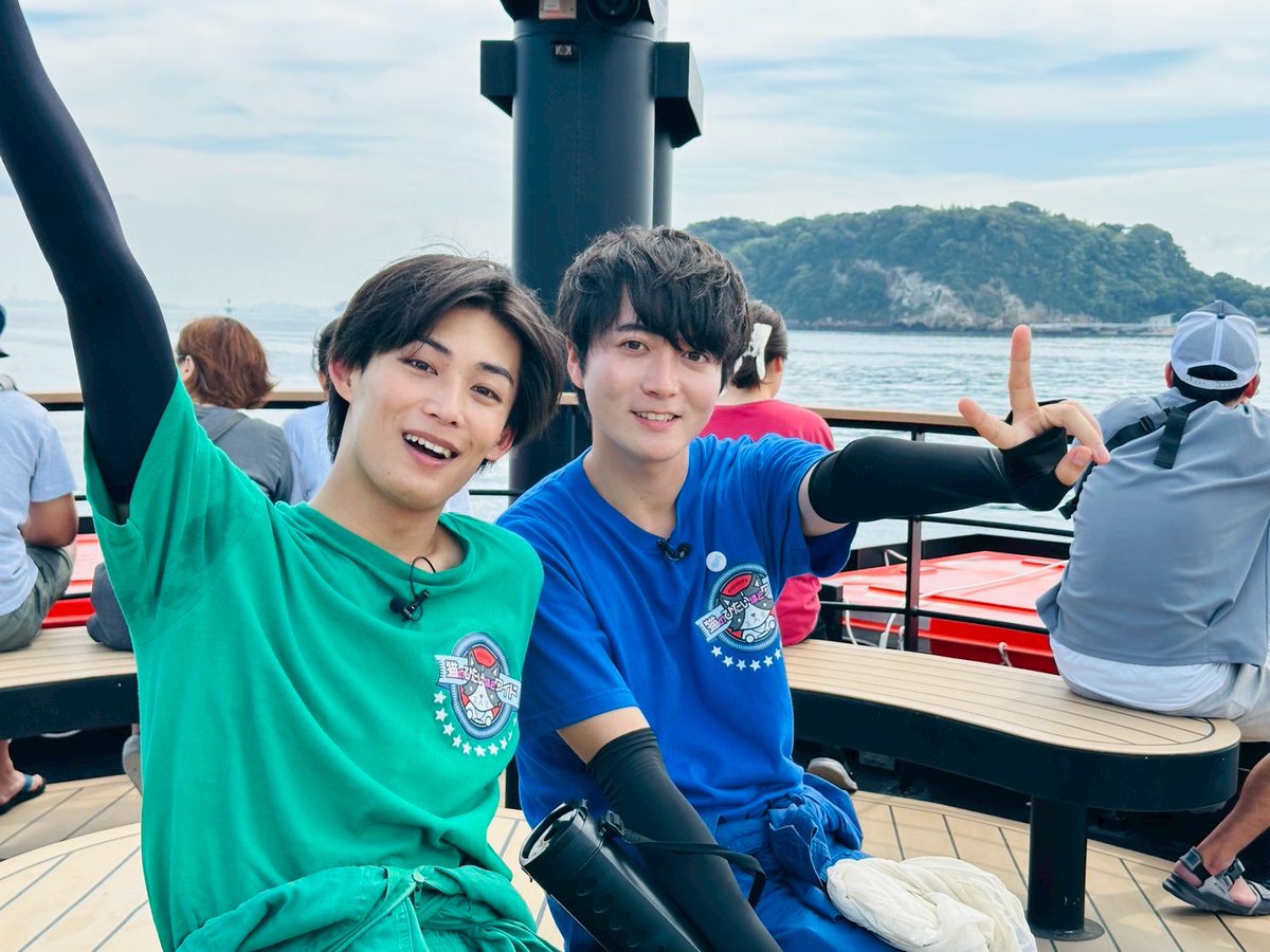 猿島ロケ完結でした〜！！🐞

これが僕らの夏休み〜！！✨️✨️

#猫ひた