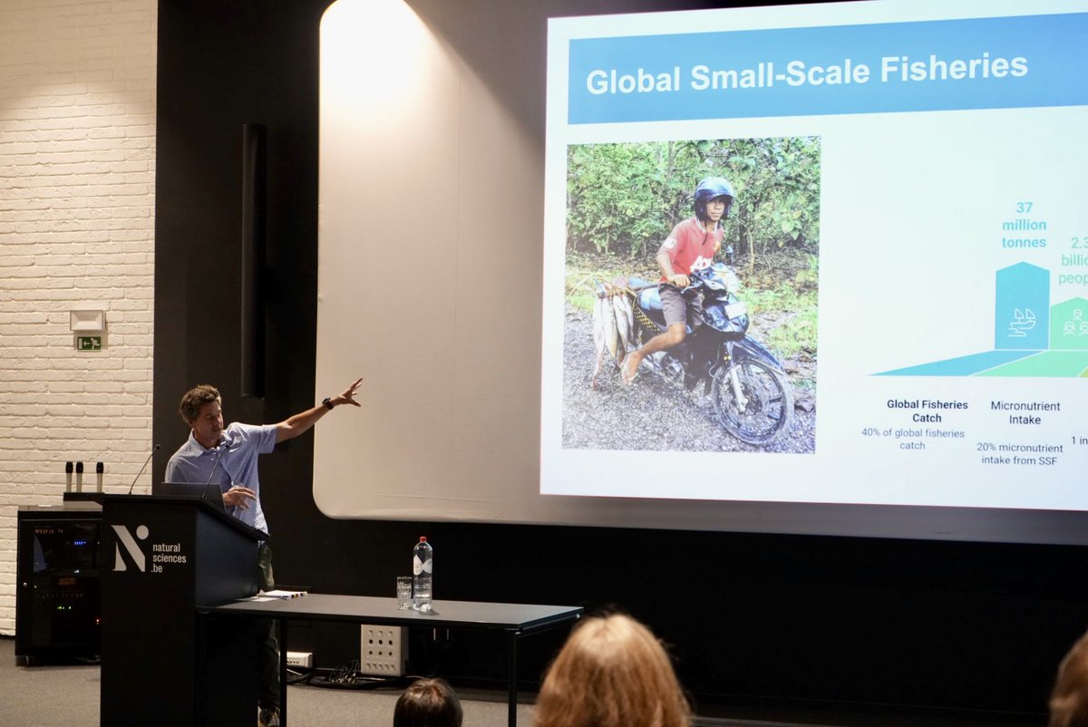 FishBaseProject's tweet image. Across #flashtalks &amp;amp; themed sessions, researchers presented fresh insights on Day 1 - PM of the #FishBase35 &amp;amp; #SeaLifeBase20 Symposium!

🗣️Alex Tilley, WorldFish 🇲🇾: ‘Artificial intelligence in #SSF&apos;

🗣️ Leen Vandepitte (Flanders Marine Institute 🇧🇪): ‘Exploring fish in #WoRMS..&apos;