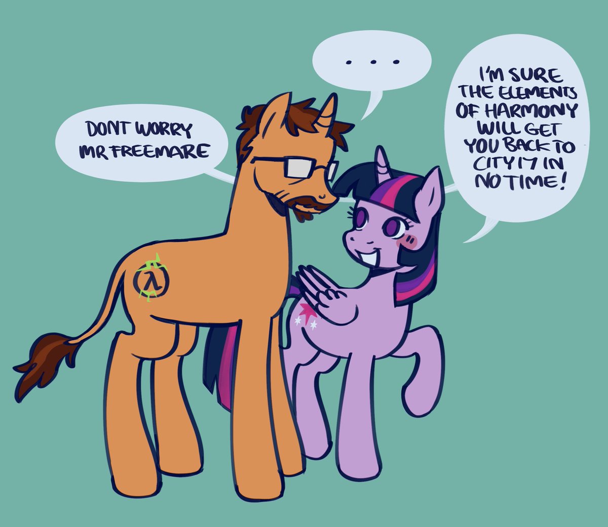 reverse equestria girls ft gordon freeman