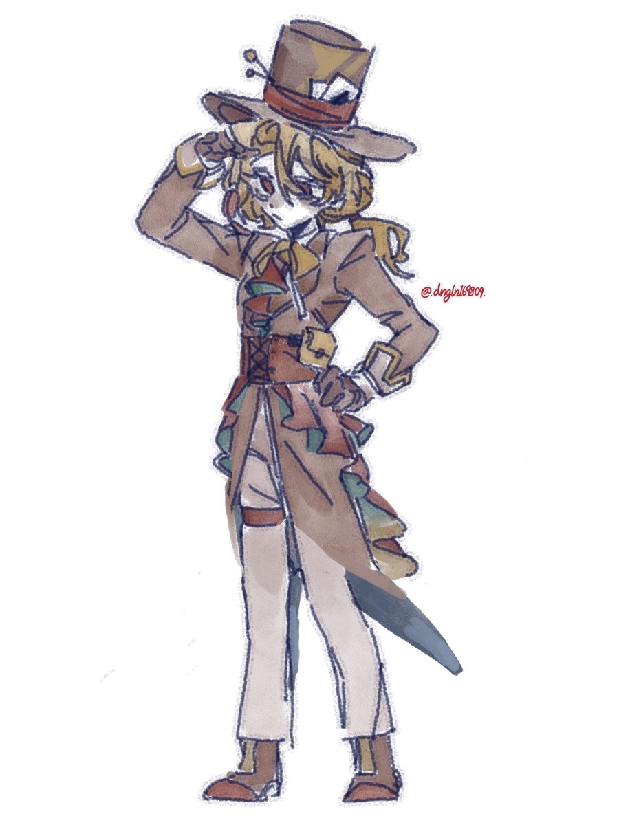 Mad Hatter San
#LimbusCompany 
#LCB3