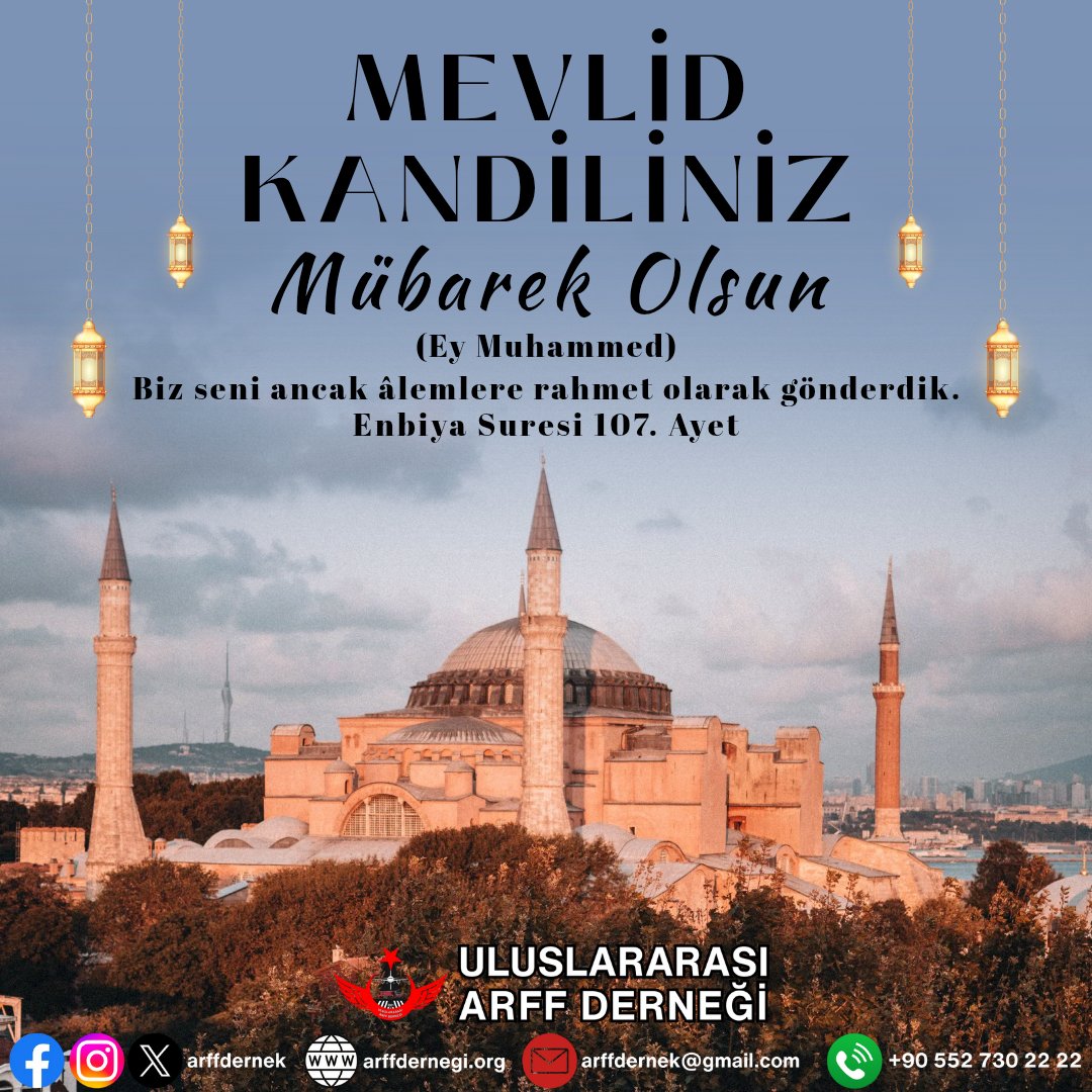 #MevlidKandili 
#mevlidinebihaftası 
#mevlitkandilimizmuebarekolsun