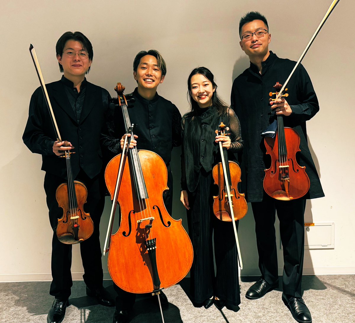 quartett_aeren's tweet photo. 岡山公演が終わりました、ご来場有難う御座いました✨ https://t.co/QoToR6MBZD