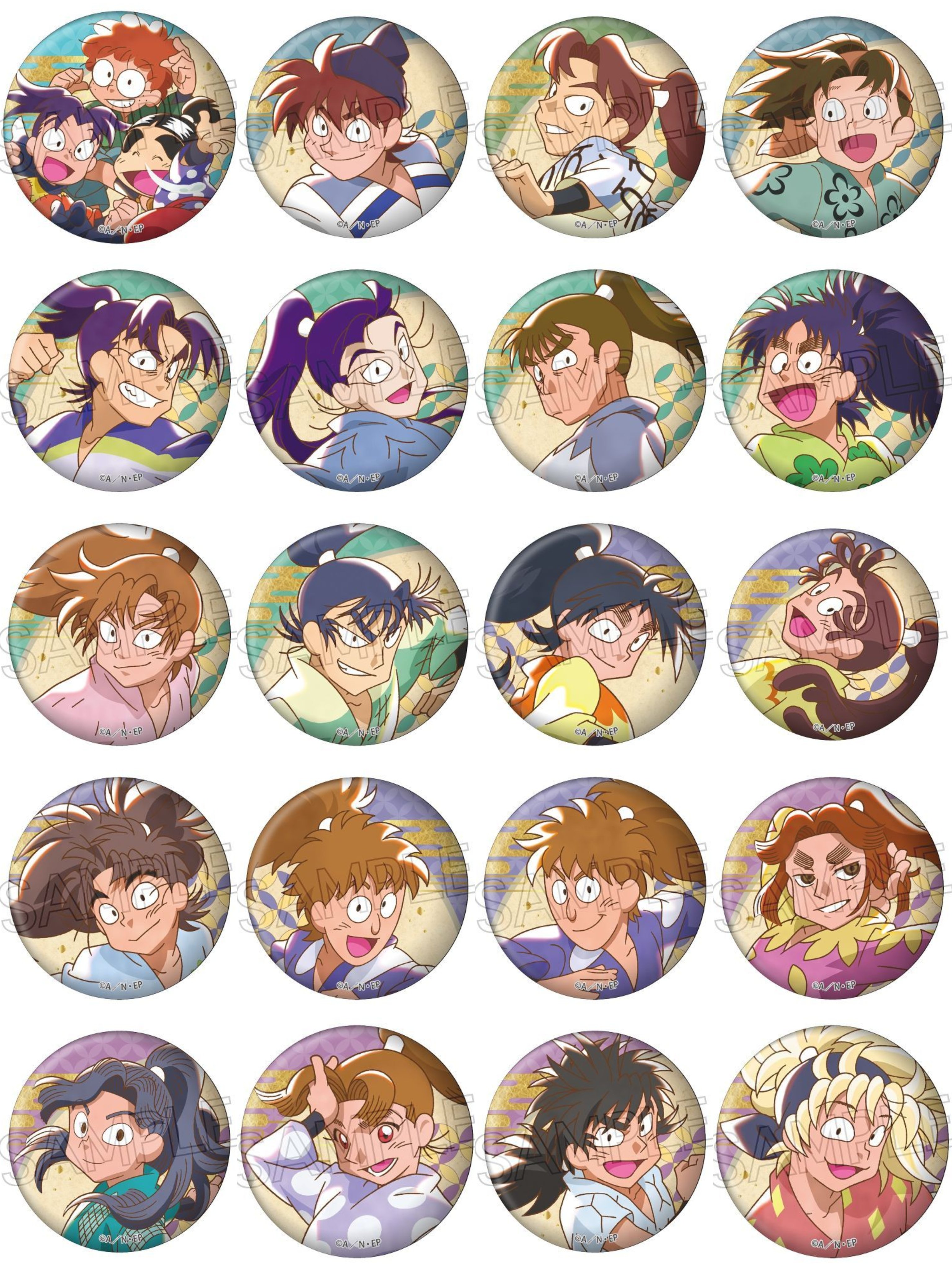 忍たま30周年グッズ 忍たま乱太郎 30周年記念 “みんなで歩むの段” 描き下ろしグッズ