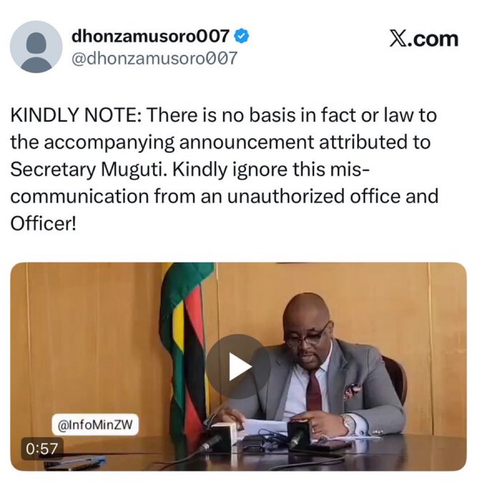 🇿🇼 ZANU PF PATRIOTS 🇿🇼 tweet media