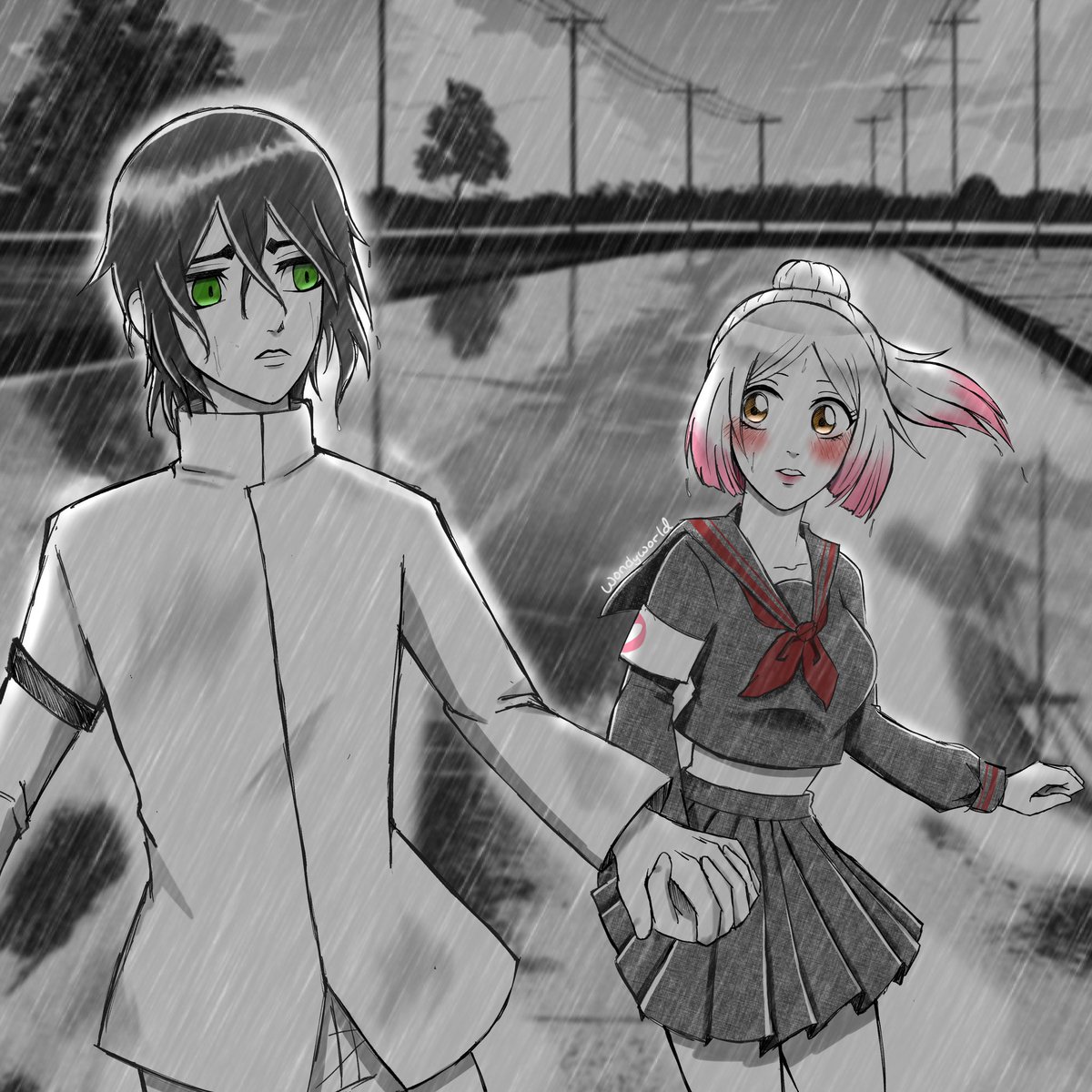 UlquiHime Week - Day 6 : Summer Rain
#ulquihimesummerfest #ulquihime