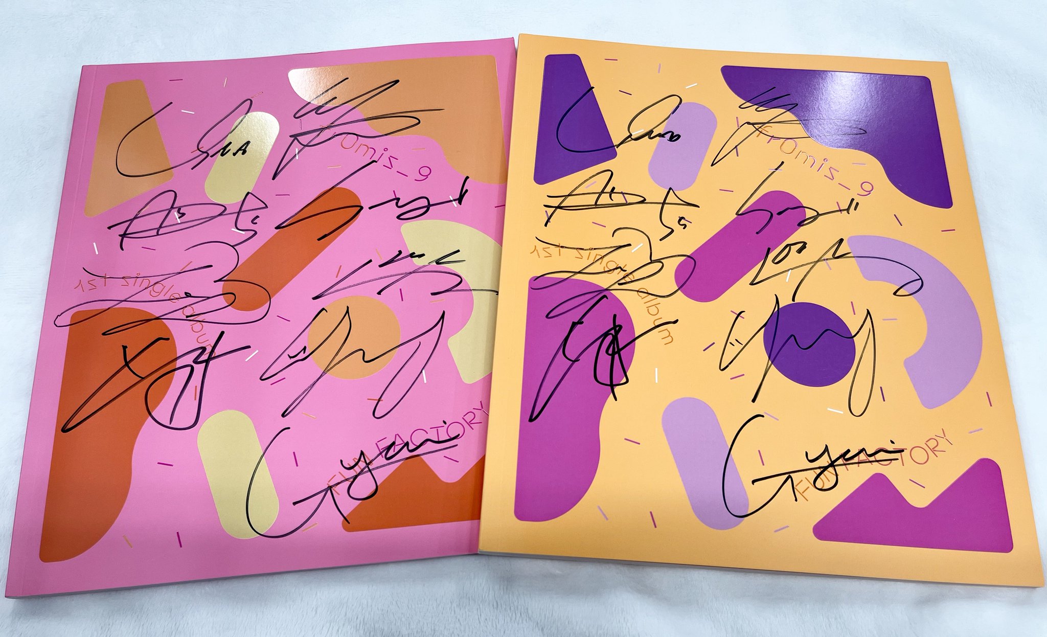 fromis_9 fun factory メンバー全員直筆サイン Fromis_9 [Fun Factory] All Member Autographed Signed Album