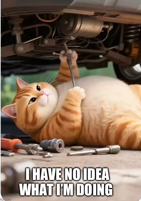 #IHaveManyHidden talents, a mechanic isn’t one of them.