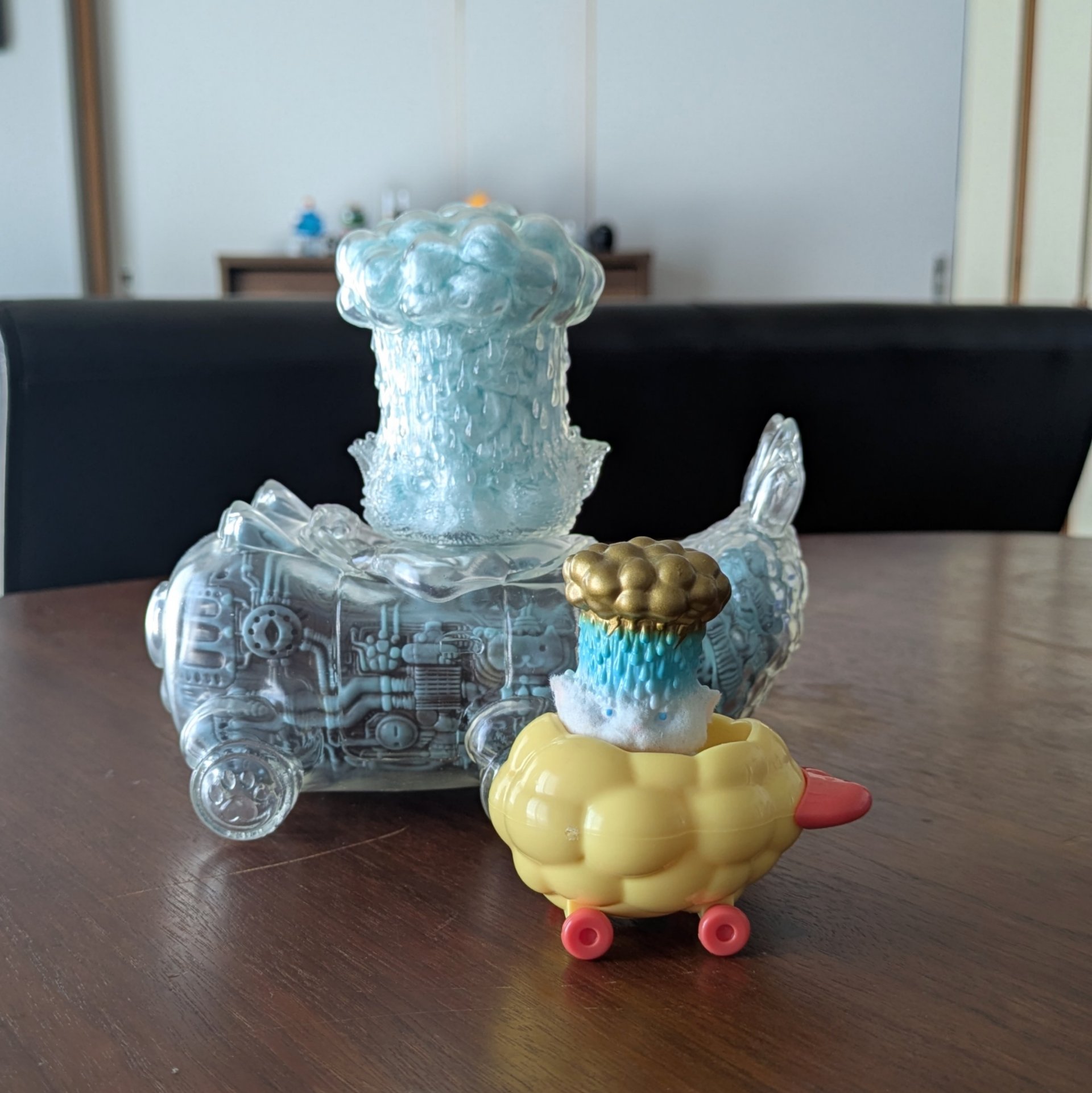 もうこやま　海老天猫カー　チョコミント　MOUCOYAMA　ソフビ もうこやま 海老天猫カー チョコミント MOUCOYAMA ソフビ もう