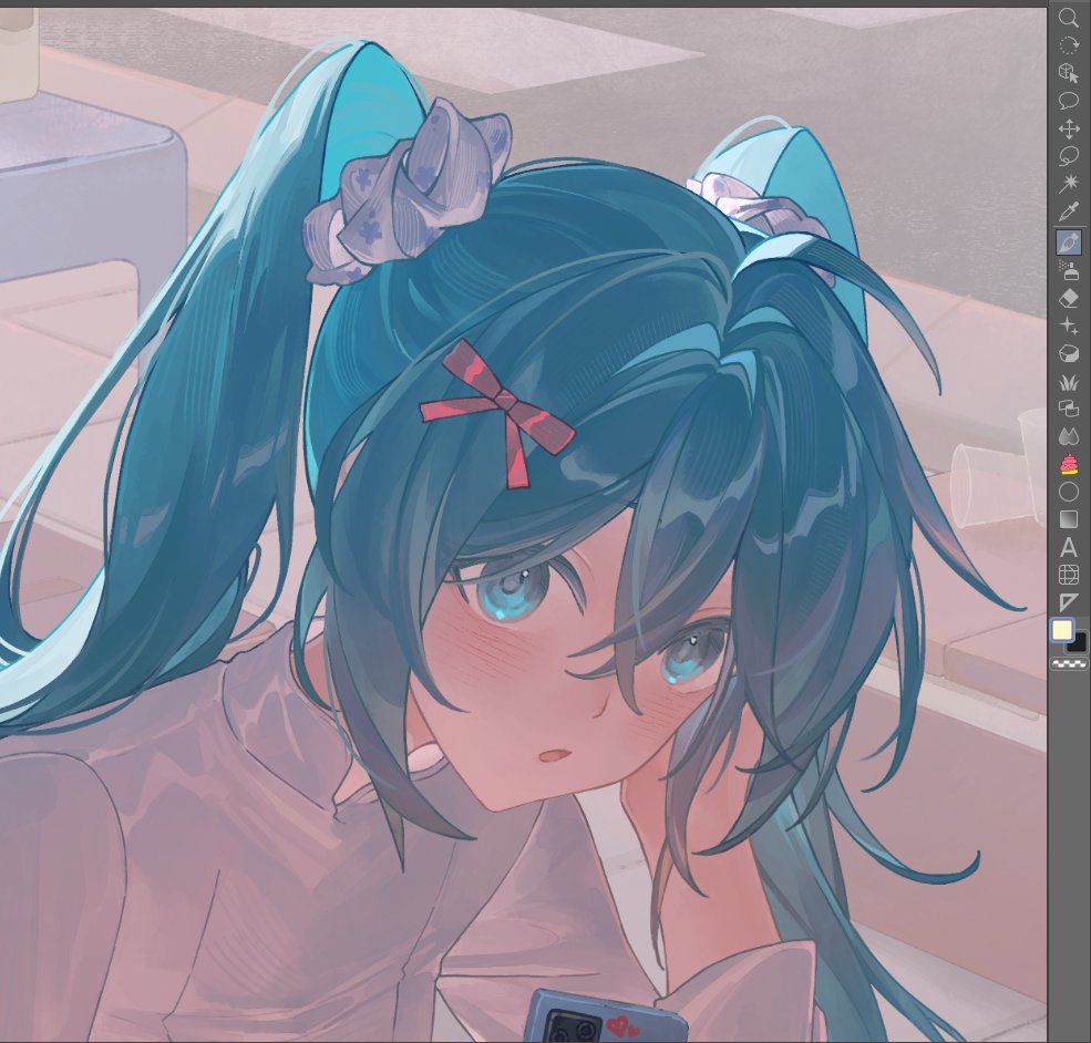 There's always a WIP that will never completed.

#HatsuneMiku 
#初音ミク