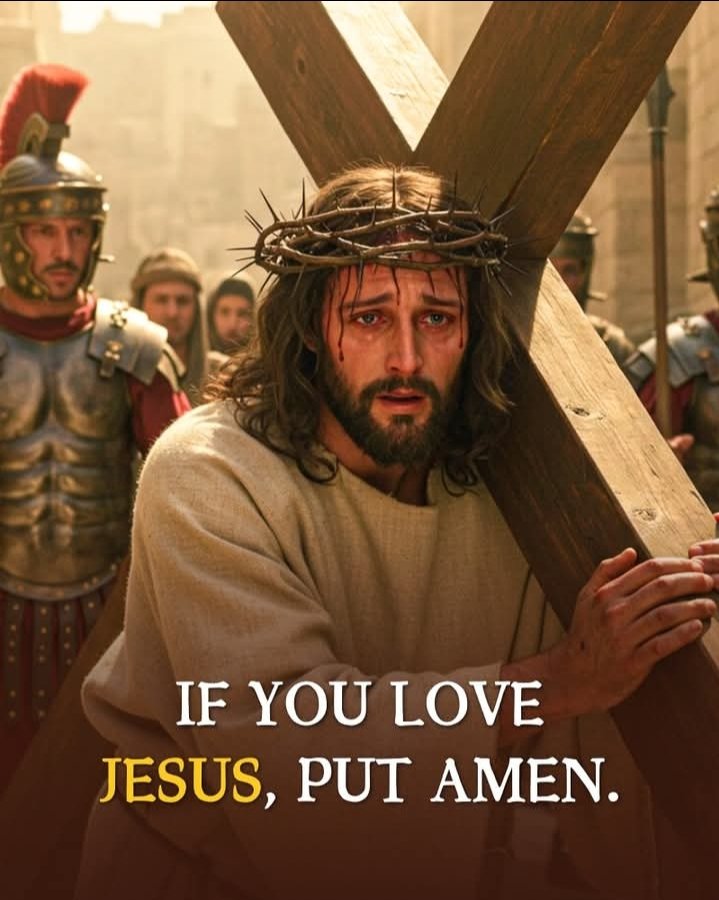 If you love Jesus Christ, type Amen. 🙏