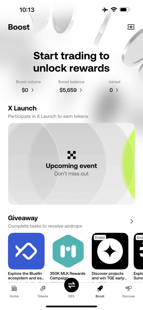 star_okx's tweet image. OKX Wallet has officially launched OKX Boost — a new engine connecting quality projects with real users. Through three modes — X Launch, Giveaway, and Trading Competitions — we are building a fairer and more transparent on-chain incentive mechanism. Boost introduces trading…