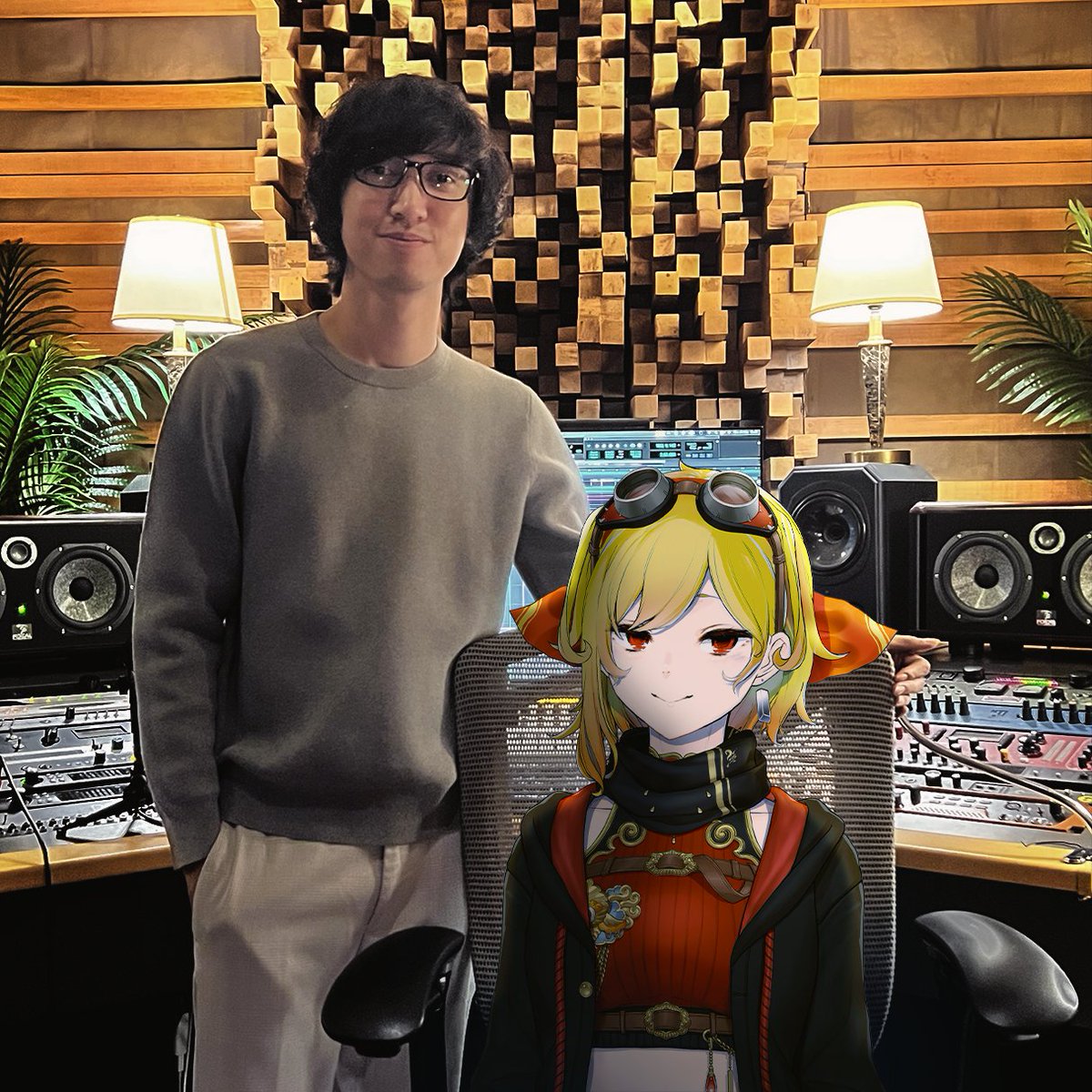 i managed to take a photo together during the recording session! with the real Eka Gustiwana!!!🥳🎉 don't forget to stream dahlah. today just because why not😎