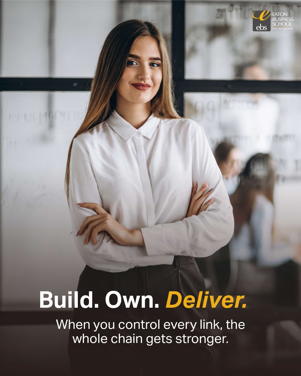 EatonBizSchool's tweet image. Vertical integration isn’t just a buzzword.
It’s a deliberate shift in how businesses reduce risk, maximize control, &amp;amp; strengthen long-term resilience.

Ready to think beyond the textbook?
Start your journey with EBS: tinyurl.com/yjjmvfa2

#EBS #EatonBusinessSchool #OnlinemBA