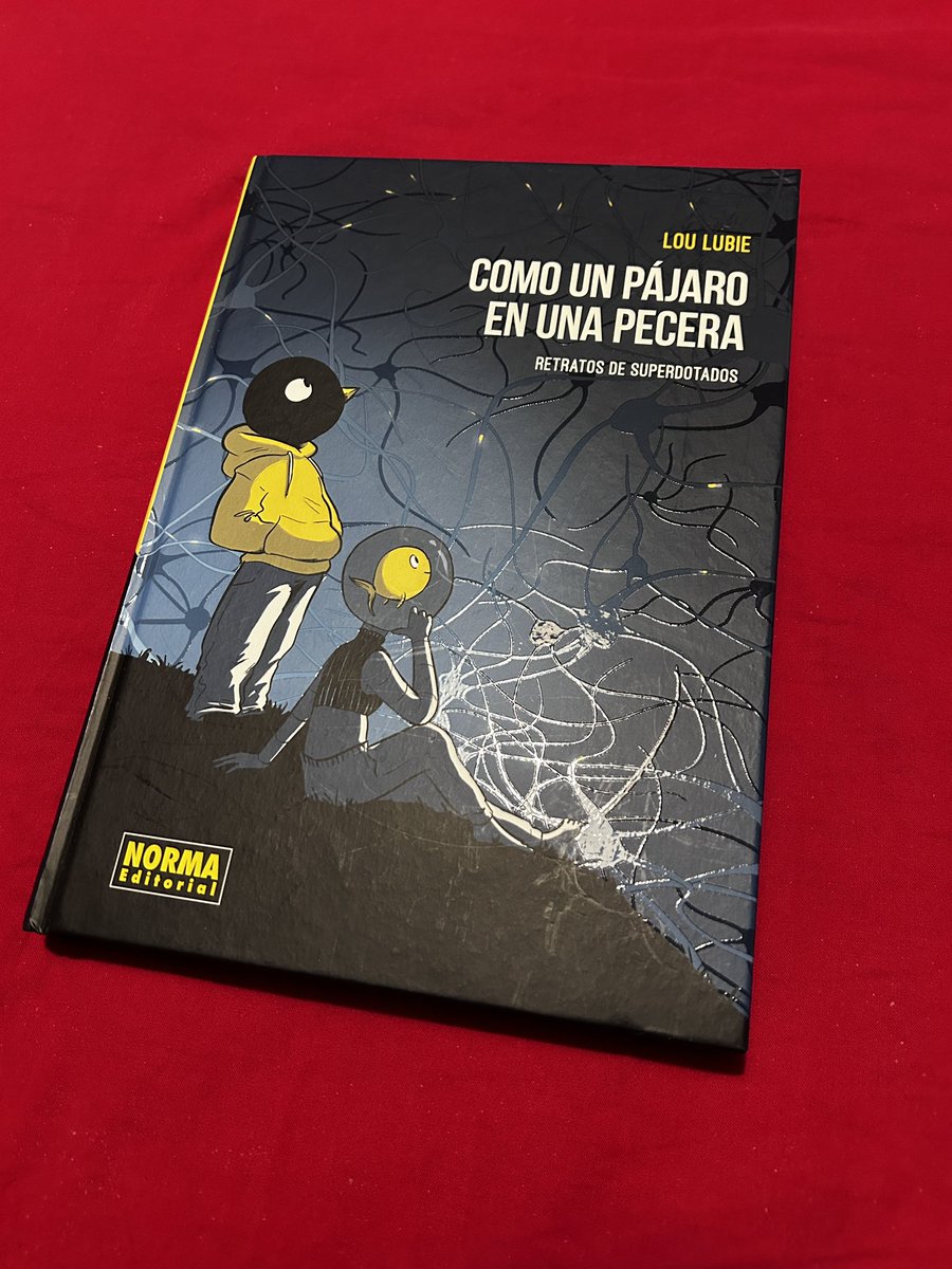 Como un pájaro en una pecera. Qué cómic tan bonito para entender las altas capacidades. Lo recomiendo.