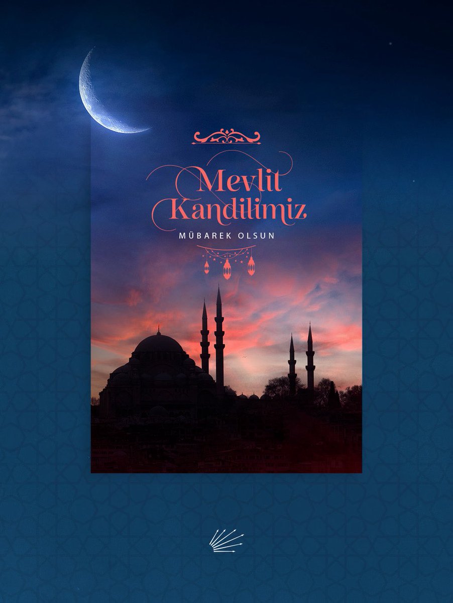 Mevlit Kandili’nin ülkemize ve tüm insanlığa barış, huzur ve adalet getirmesini temenni ederiz. Kandilimiz mübarek olsun.
