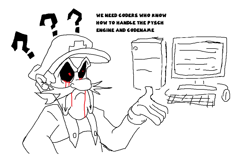 if you see this and know about programming and those things, don't hesitate to get in touch with: walcrack09

your help would be super good for the mod
#fnfmod #fnf #marioexe #Horrorbrew