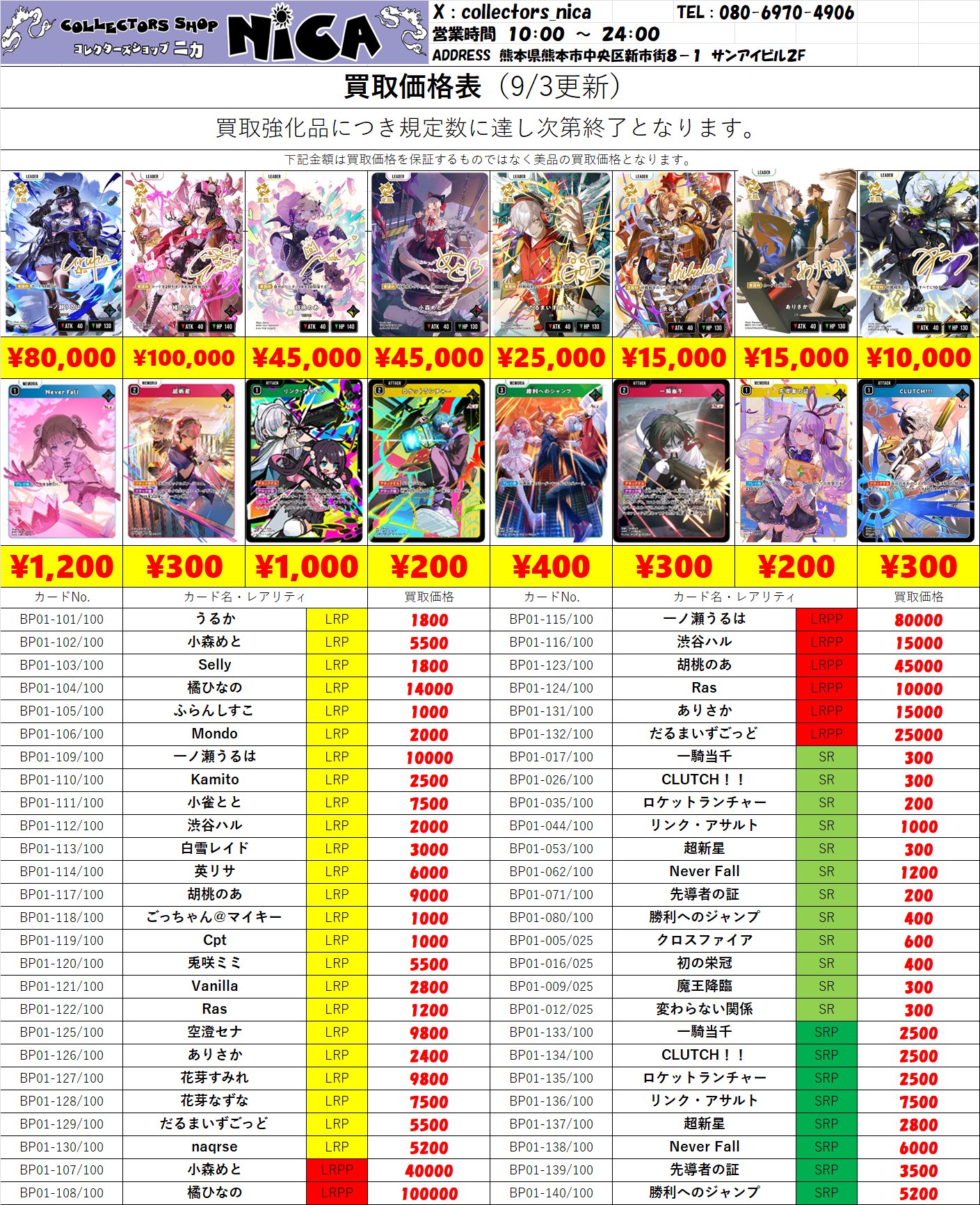コレクターズショップ ニカ on X: 