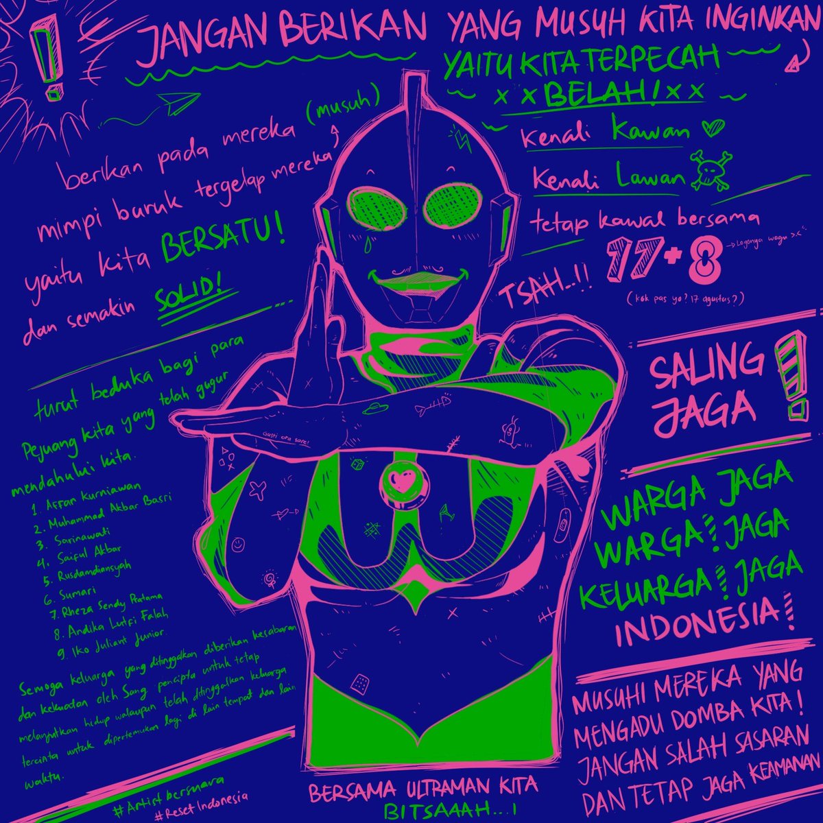 el__Nine's tweet image. #ArtistBersuara #ResetIndonesia #bravepink