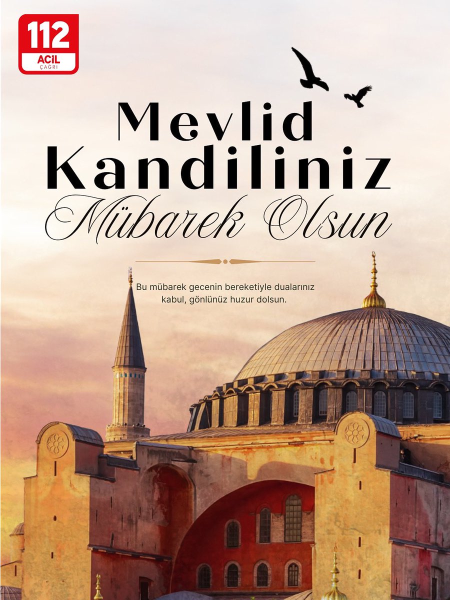 Bu mübarek gecenin bereketiyle dualarınız
kabul, gönlünüz huzur dolsun.
Mevlid Kandiliniz Mübarek Olsun.
<a href="/TC_istanbul/">TC İstanbul Valiliği</a> <a href="/istanbul112acm/">İstanbul 112 Acil Çağrı Merkezi Müdürlüğü</a>