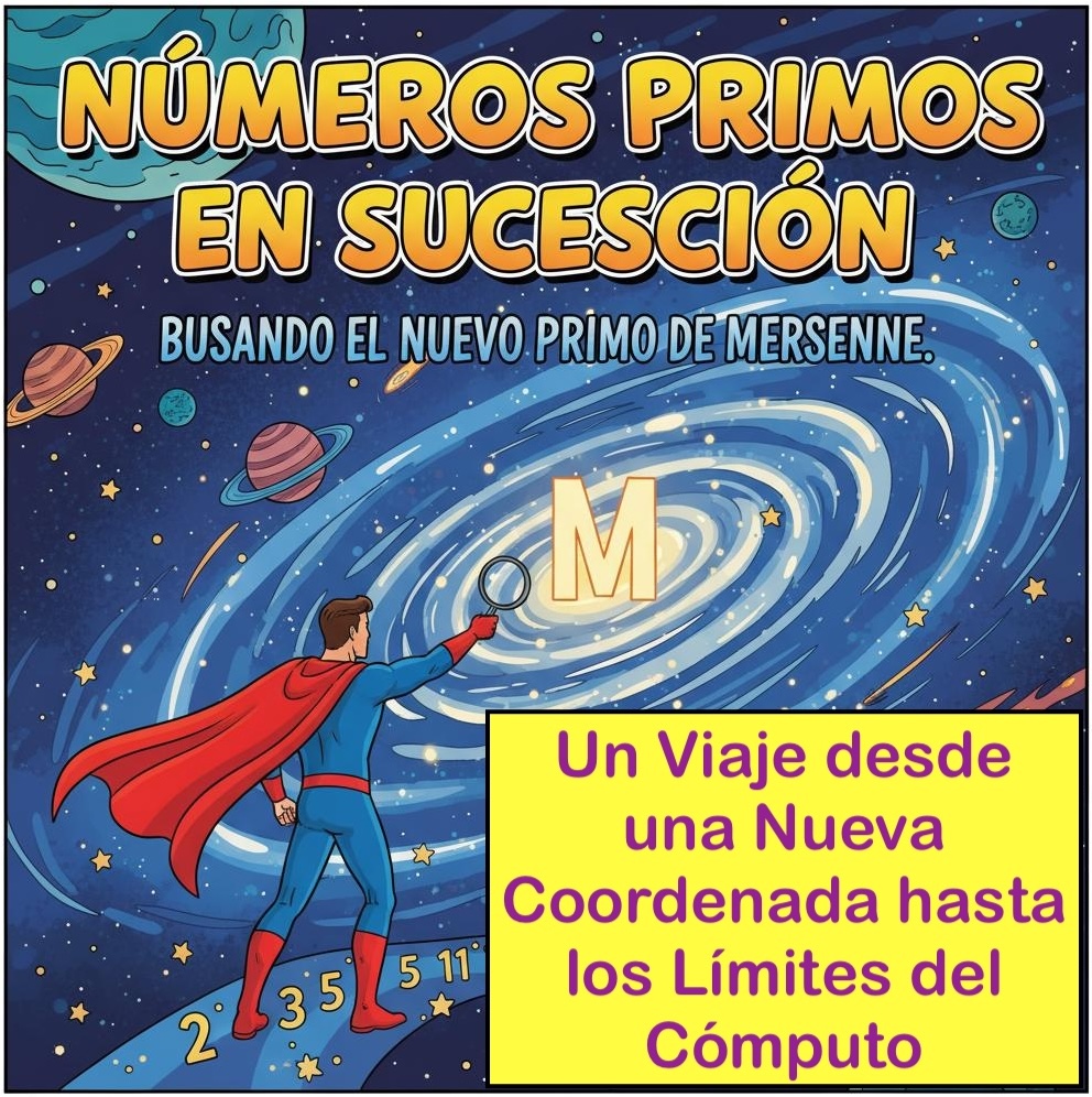chemaalonso's tweet image. El lado del ml - Números Primos en sucesión: Un Viaje desde una Nueva Coordenada hasta los Límites del Cómputo buscando el nuevo Primo de Mersenne elladodelmal.com/2025/09/numero… #Mersenne #Primos #Criptografia #Cifrado #Python #matematicas