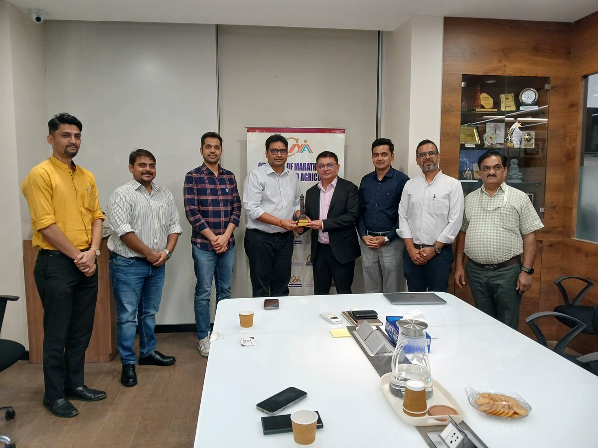utsavmachhar's tweet image. ✈️ CMIA demands enhanced air connectivity from Air India

Air India’s National Head (Corporate Sales – India) Mr. Milind Nevrekar visited CMIA today.
CMIA raised key demands for Chhatrapati Sambhajinagar:
✅ Direct flights to Mumbai (morning/evening), Pune, Bengaluru &amp;amp; Chennai
✅…