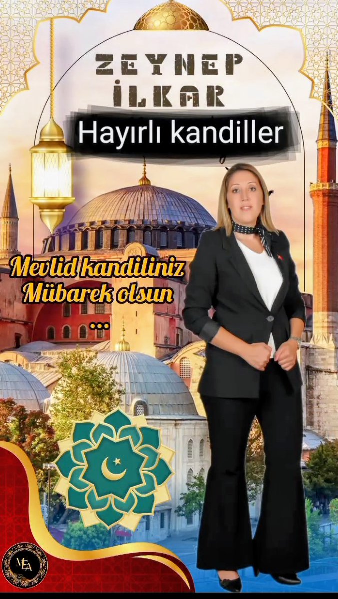 Mevlid Kandili’nin manevi ikliminde, dualarınız kabul, ibadetleriniz makbul olsun. Kandiliniz mübarek olsun.