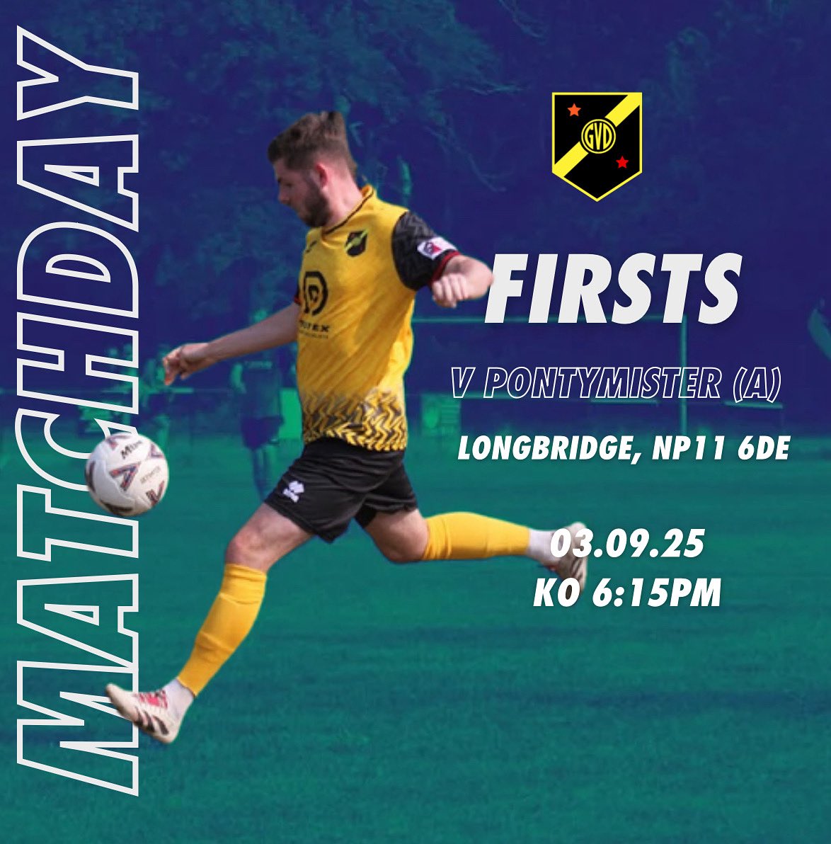 Firsts are in back in midweek league action tonight as we make the short trip to Longbridge to take on <a href="/ACPontymister/">AFC Pontymister (seniors)</a> . KO is 6:15pm. Come along and support the lads 💛🖤