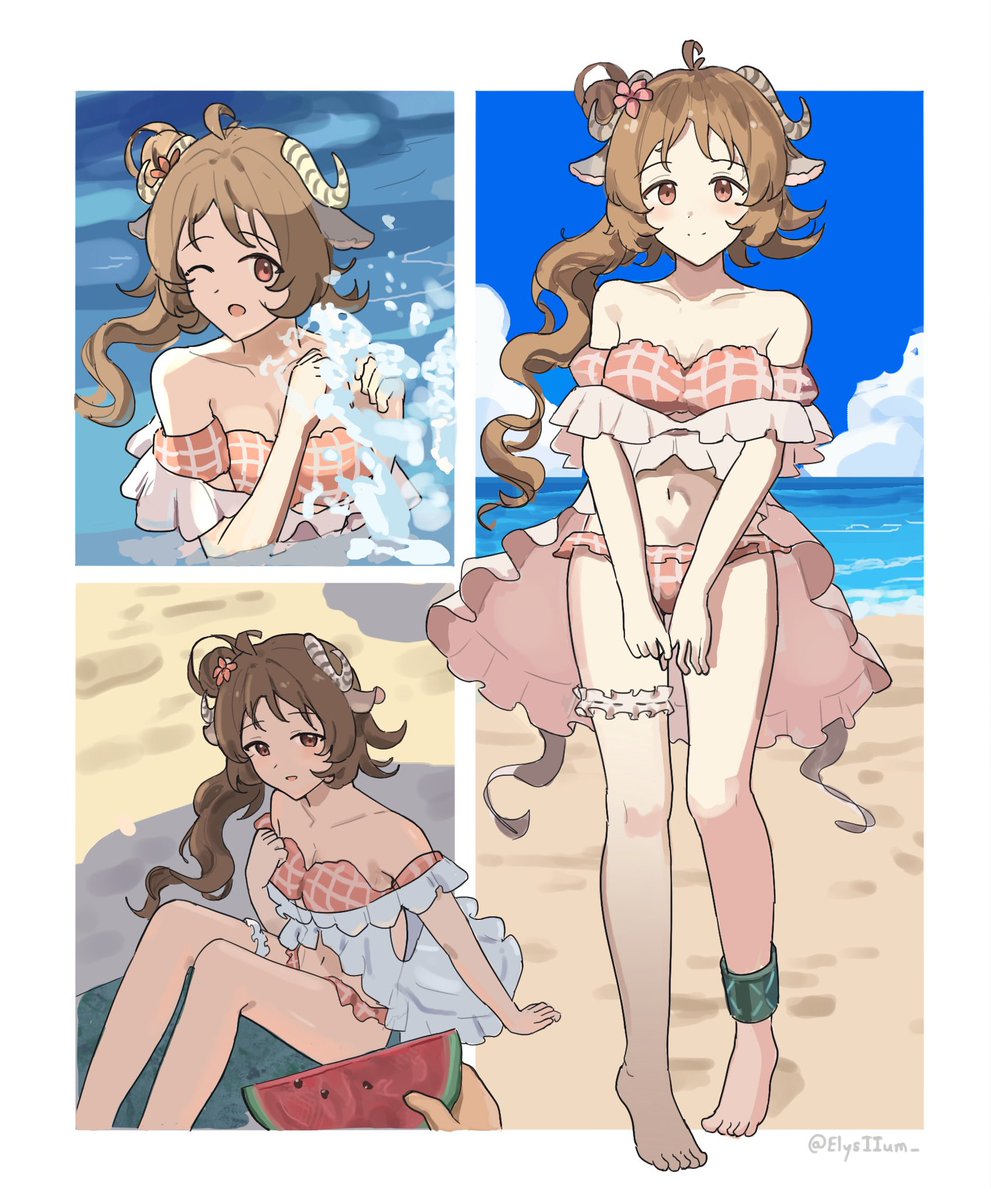 Beach trip with Eyja

#アークナイツ