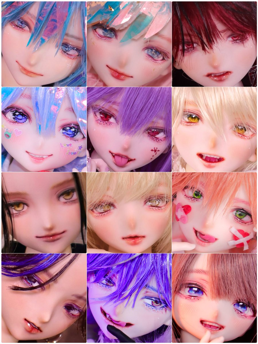 【プレゼント企画】
🎉カスタマーデビュー1周年＆フォロワー様1000人記念🎉
このアカウントをフォロー＆RPで【オーダーカスタムヘッド＆セット済ウィッグ＆アイ】を1名様にプレゼントいたします。
応募締切は9/9(火)まで！
詳細は1枚目の画像をご覧下さい。
2.3枚目はココ最近カスタムした子達です✨