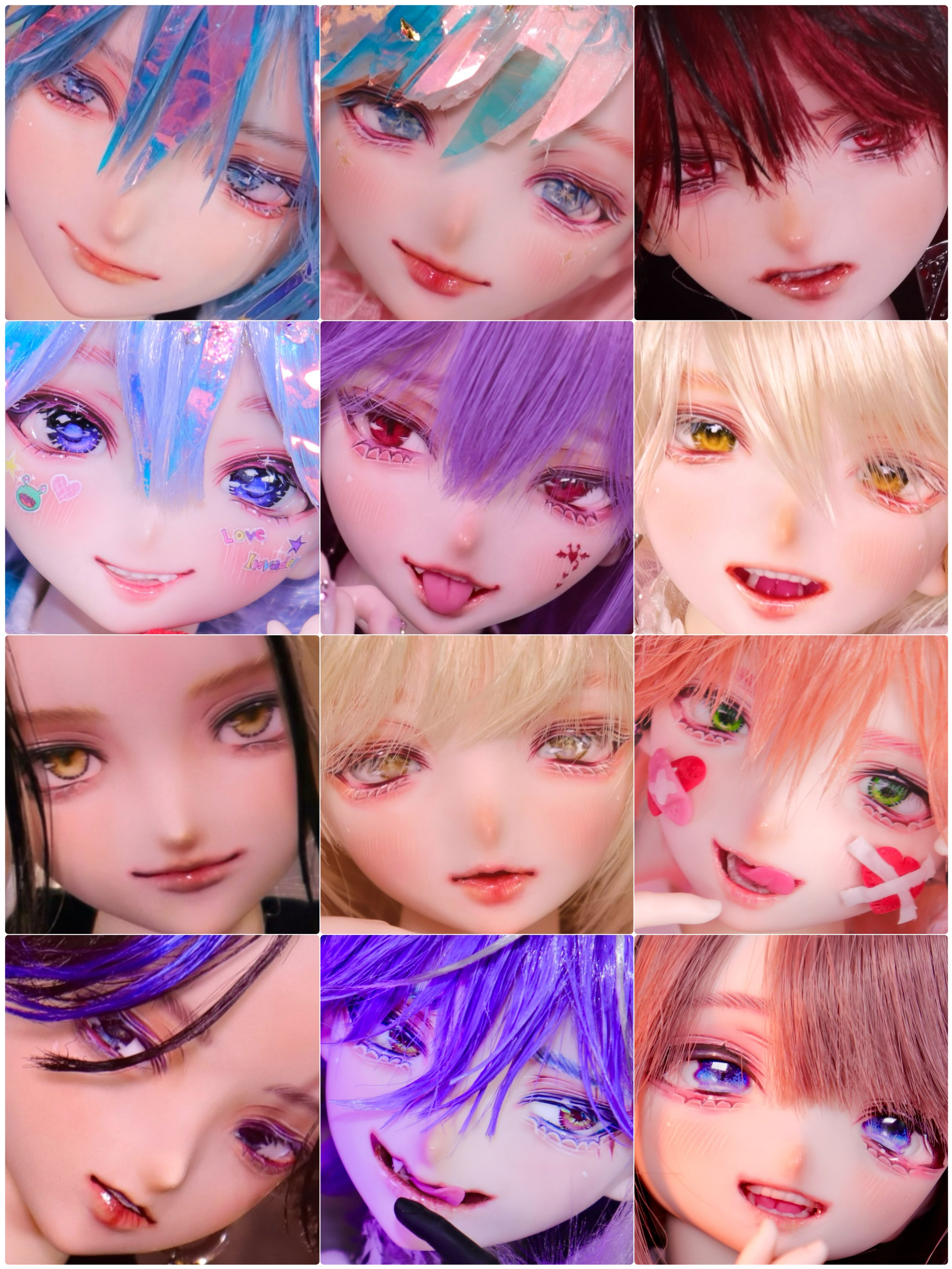 ☆1/6カスタムヘッド『ミコト』☆ Imomodoll Miko カスタムヘッド+アイ - メルカリ