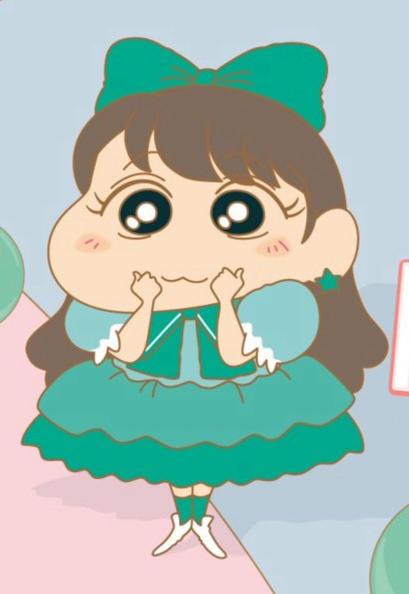 あまりにも可愛すぎでしょ〜〜🫵🏻💚 アニメでもキラキラアイドル