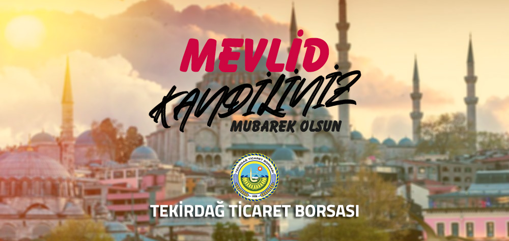 Alemlere rahmet olarak gönderilen Sevgili Peygamberimiz Hz. Muhammed’in (s.a.v) dünyayı şereflendirdiği Mevlid Kandili’ni en içten dileklerimizle kutluyoruz. 
Bu mübarek gecenin, tüm insanlığa barış, sağlık ve huzur getirmesini temenni ediyoruz.
#MevlidKandili
