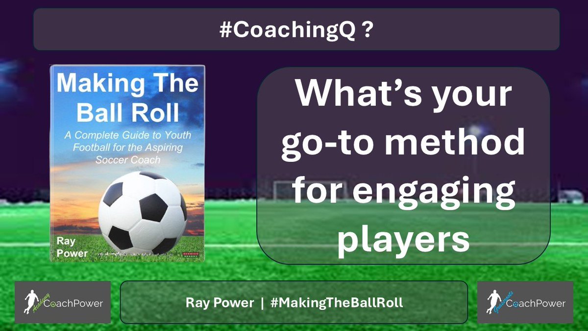power_ray's tweet image. #CoachingQ

What’s your go-to method for engaging players in learning?

❓ Questioning?

⚽ Game scenarios?

🎨 Challenges?

#MakingTheBallRoll #TeachingAndLearning
