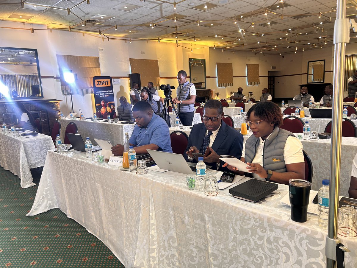 Techzim's tweet photo. We’re minutes away from the start of the Zimswitch Digital Connect Symposium
The stage is set, the room is ready and the early birds are in their seats
#Zimswitch #DigitalEverything #DigitalConnectSymposium2025 https://t.co/aZDgD8zZuo