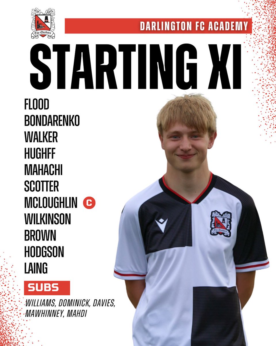 darloacademy's tweet photo. Our first lineup of 2025/26 💪

#WeAreDarlo #DFCacademy https://t.co/JqzOXjawtt